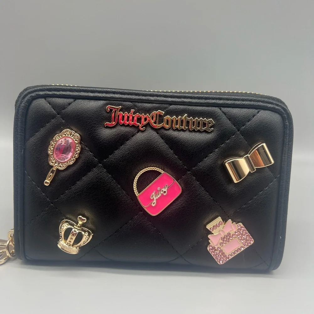 Juicy Couture juicy girls only medium zip around wallet